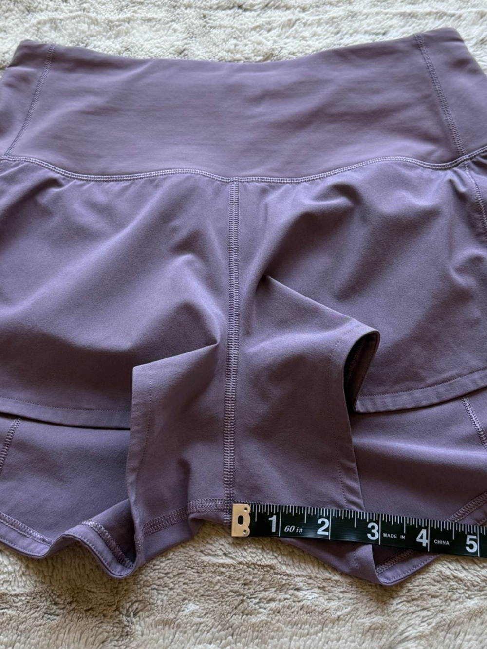 Lululemon Speed Up High-Rise Lined
Short 2.5" in Purple Ash Size 2 - Picture 14 of 16